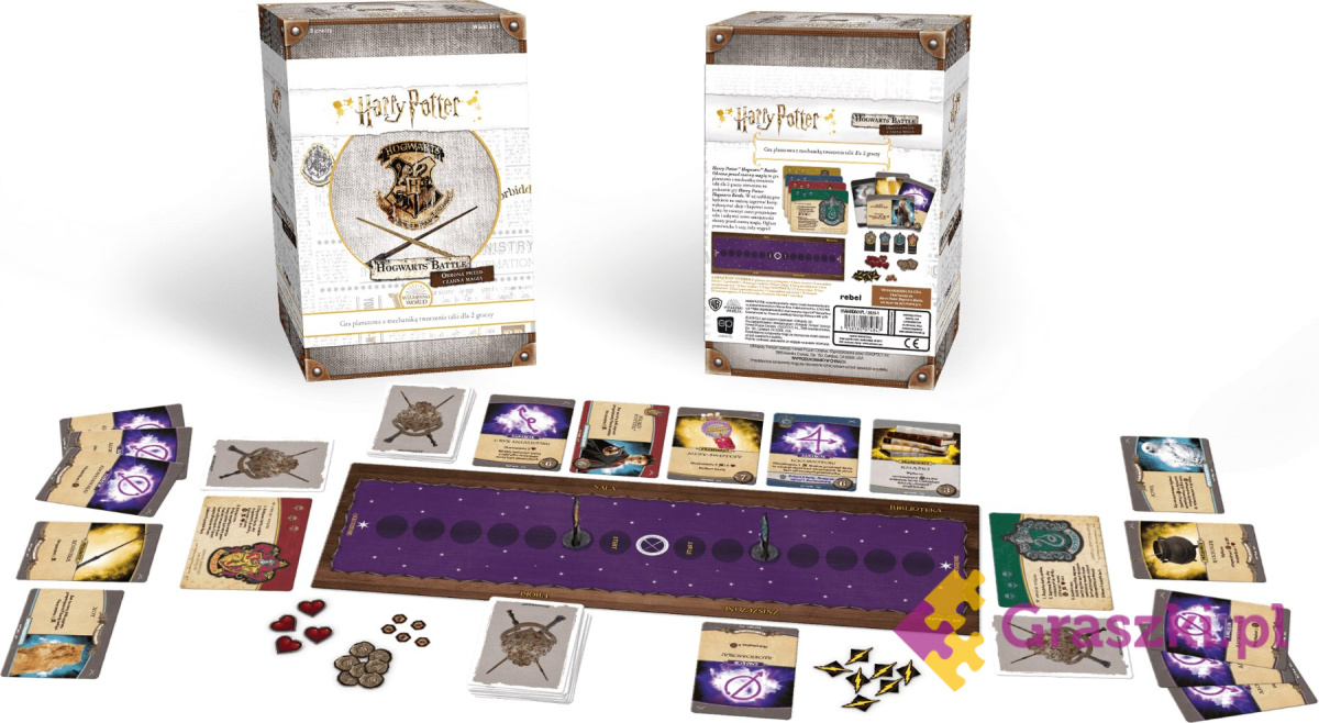 Harry Potter: Hogwarts Battle - Obrona przed czarną magią zawartość Harry Potter: Hogwarts Battle - Obrona przed czarną magią zawartość