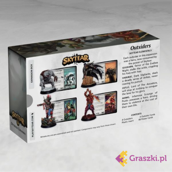 SkyTear: Outsiders tył SkyTear: Outsiders tył