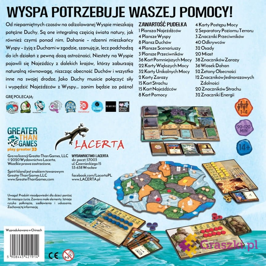 Spirit Island | Uszkodzone pudełko Spirit Island | Uszkodzone pudełko