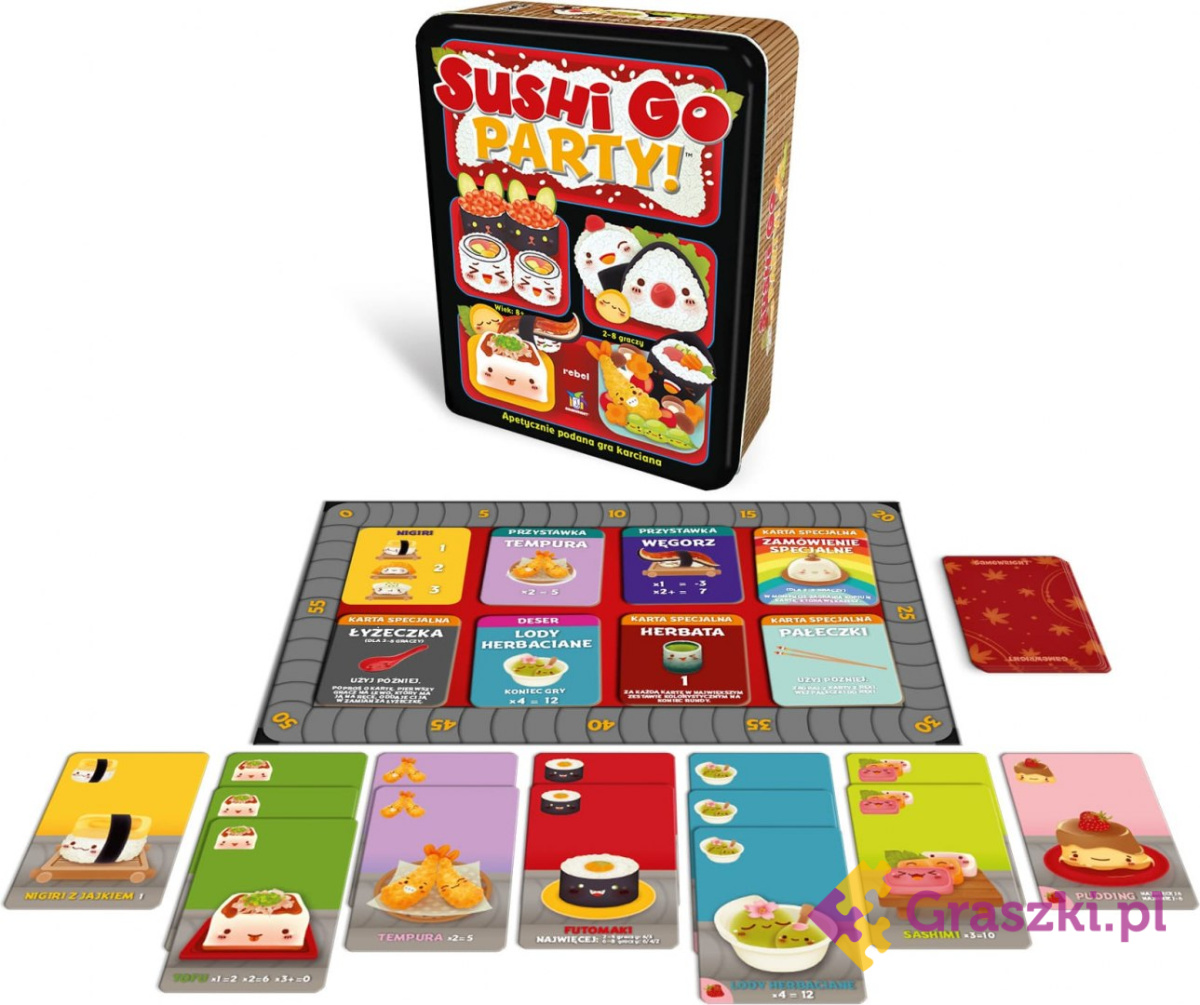 Sushi Go Party! zestaw Sushi Go Party! zestaw