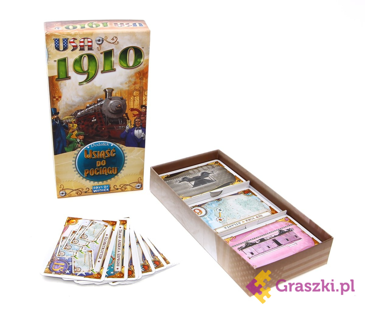 Wsiąść do Pociągu: USA 1910 zawartość Wsiąść do Pociągu: USA 1910 zawartość
