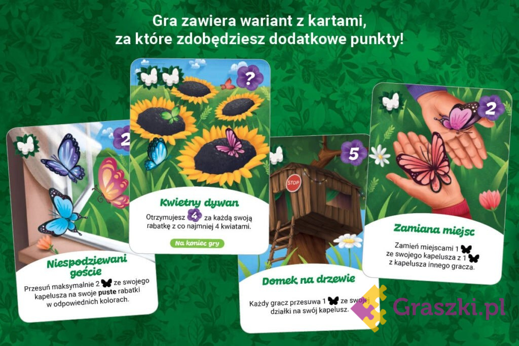 Z kwiatka na kwiatek karty Z kwiatka na kwiatek karty