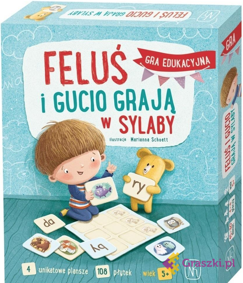 Feluś i Gucio grają w sylaby Feluś i Gucio grają w sylaby