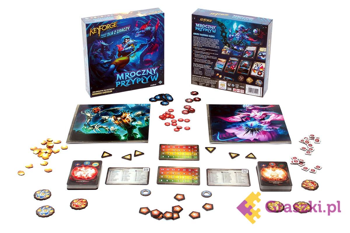 KeyForge: Mroczny Przypływ zawartość KeyForge: Mroczny Przypływ zawartość