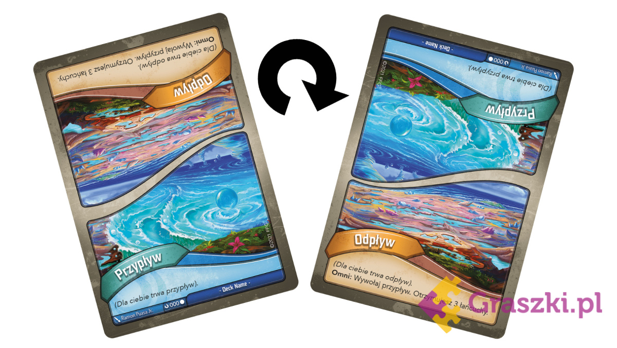 KeyForge: Mroczny Przypływ karty przypływu KeyForge: Mroczny Przypływ karty przypływu