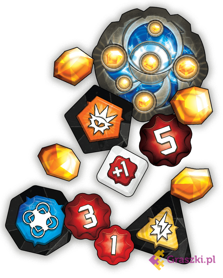 KeyForge: Mroczny Przypływ tokeny KeyForge: Mroczny Przypływ tokeny