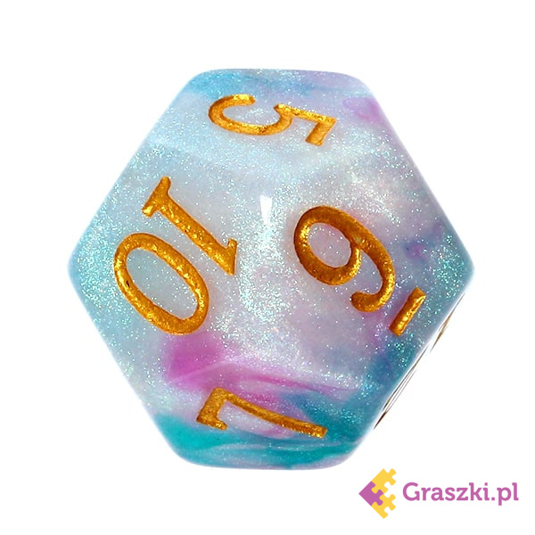 Komplet kości REBEL RPG - Akrylowe - Esencja Magii k8 Komplet kości REBEL RPG - Akrylowe - Esencja Magii k8