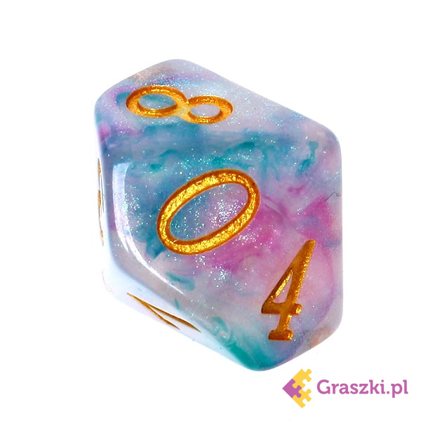 Komplet kości REBEL RPG - Akrylowe - Esencja Magii k102 Komplet kości REBEL RPG - Akrylowe - Esencja Magii k102