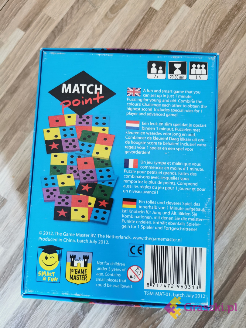 Match Point tył Match Point tył