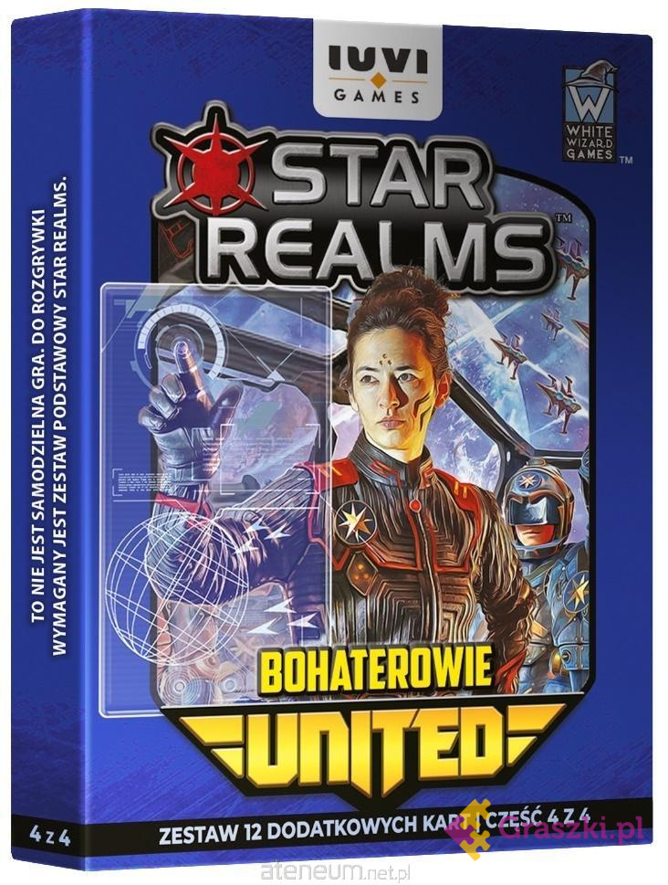 Star Realms: United Bohaterowie IUVI Games Star Realms: United Bohaterowie IUVI Games