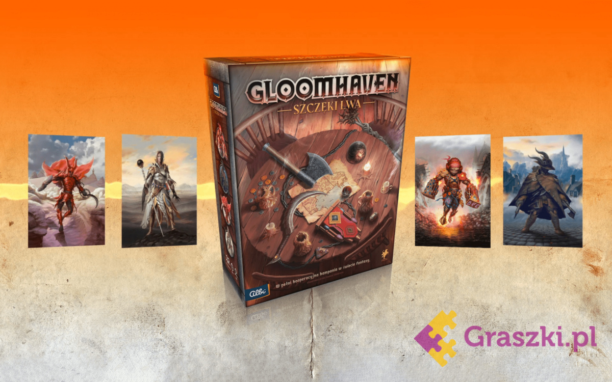 Gloomhaven: Szczęki Lwa kolekcja