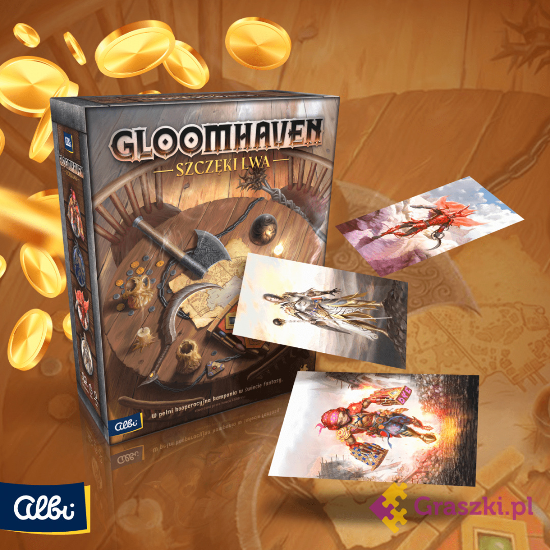 Gloomhaven: Szczęki Lwa opakowanie Gloomhaven: Szczęki Lwa opakowanie