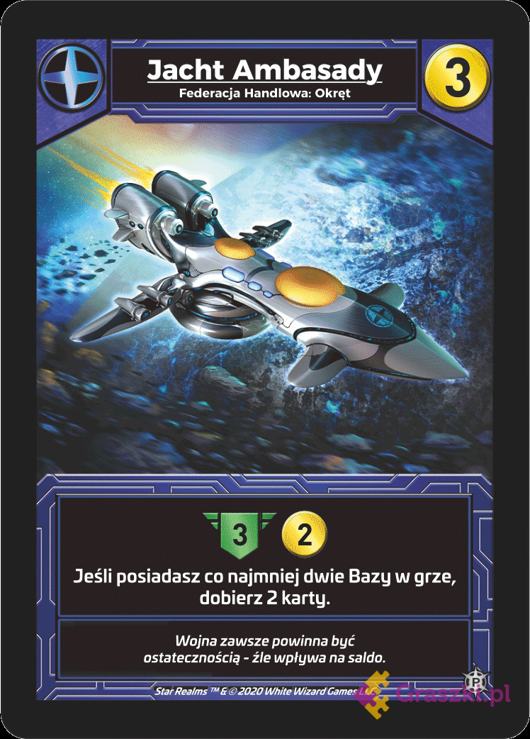 Star Realms: Gra karciana IUVI Games niebieska Star Realms: Gra karciana IUVI Games niebieska