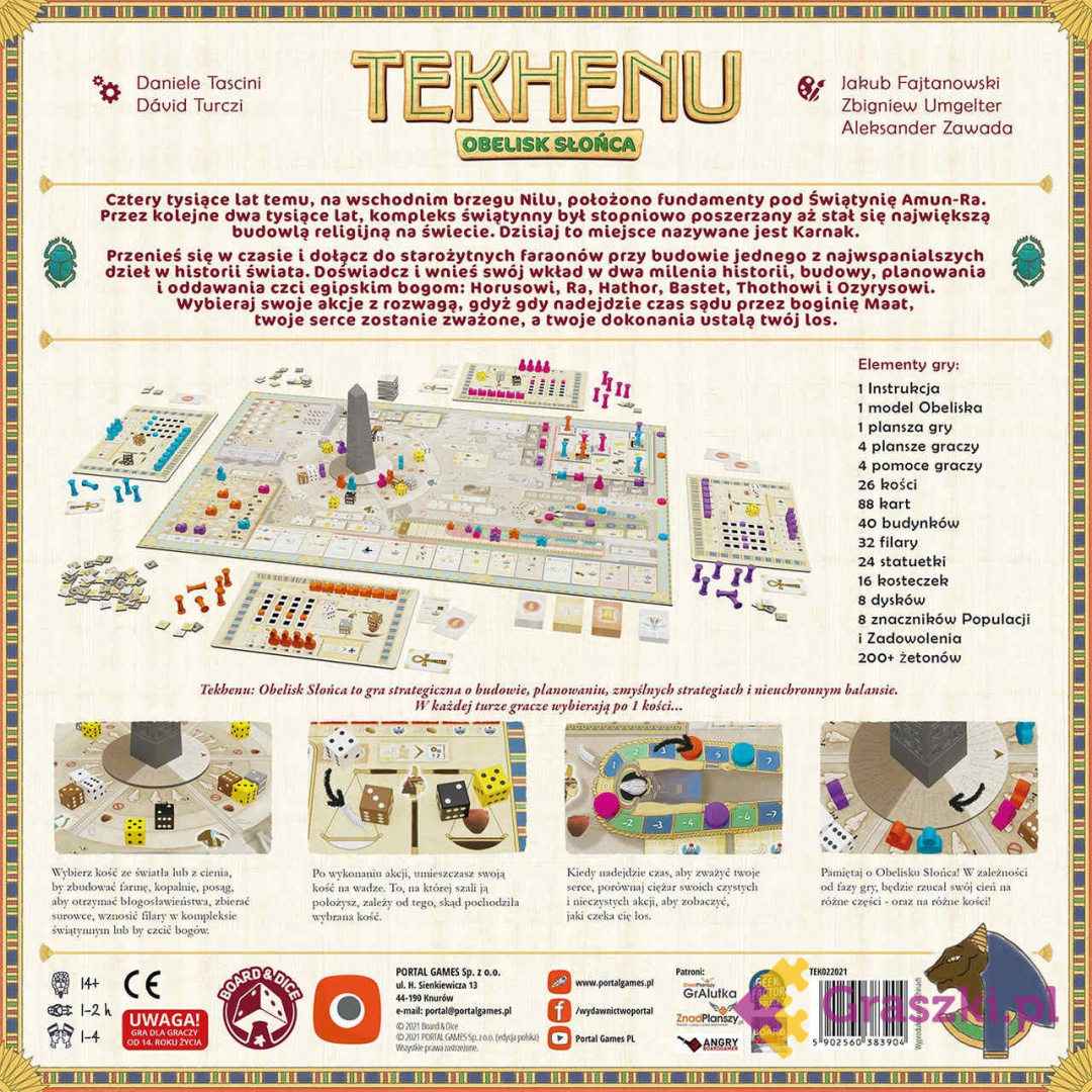 Tekhenu tył Tekhenu tył