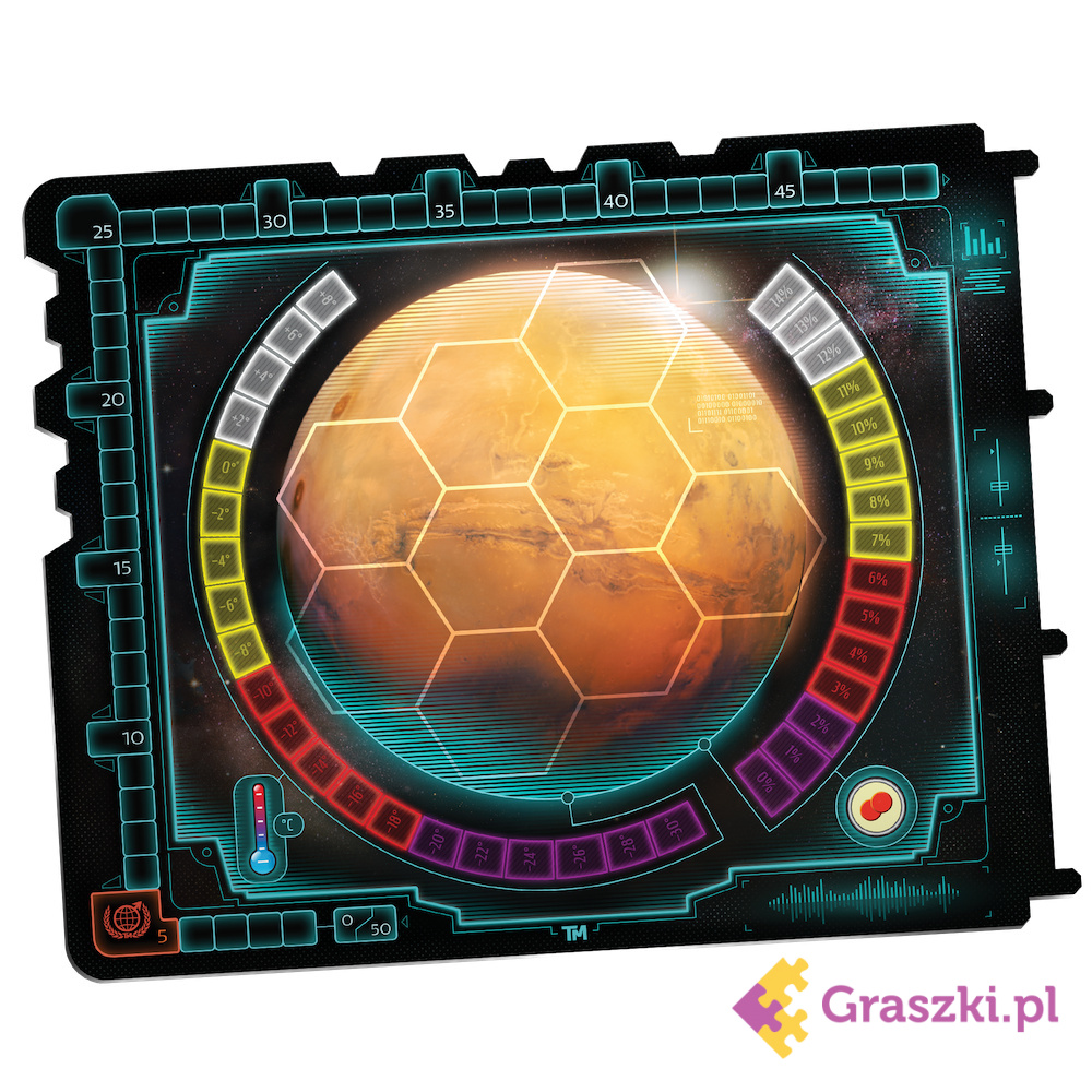 Terraformacja Marsa: Ekspedycja Ares plansza Terraformacja Marsa: Ekspedycja Ares plansza