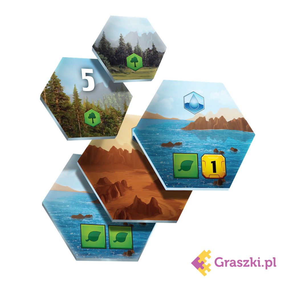 Terraformacja Marsa: Ekspedycja Ares elementy Terraformacja Marsa: Ekspedycja Ares elementy