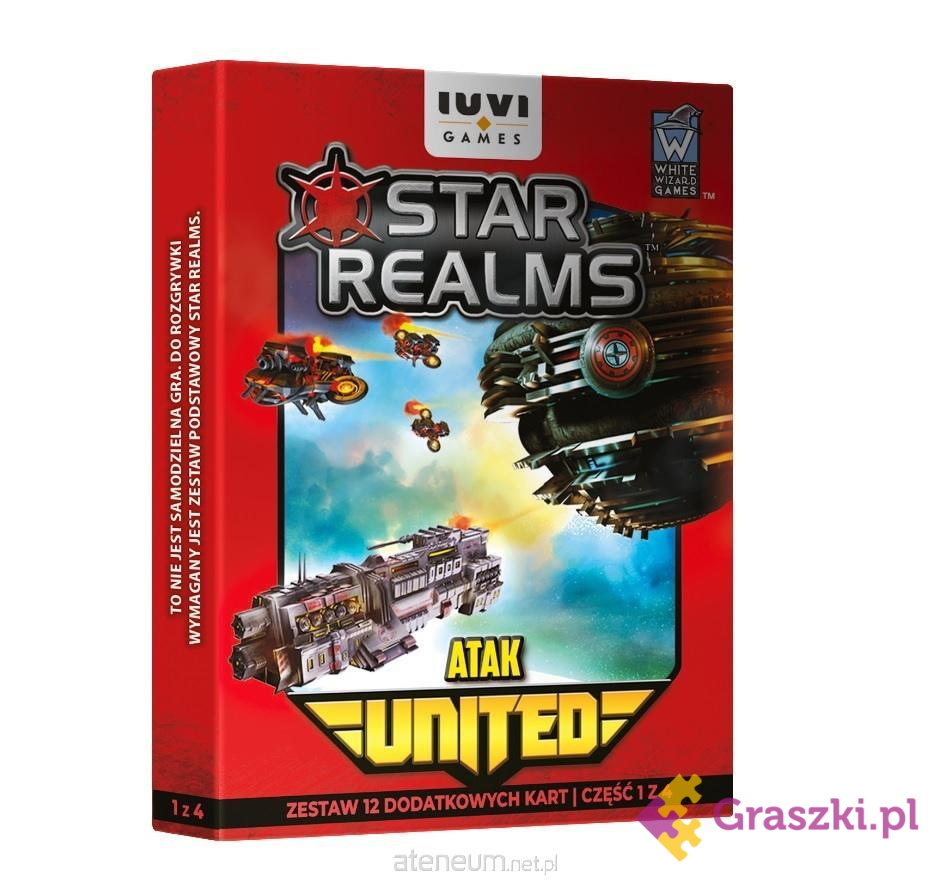 Star Realms: United Zestaw 4 Dodatków Atak Star Realms: United Zestaw 4 Dodatków Atak