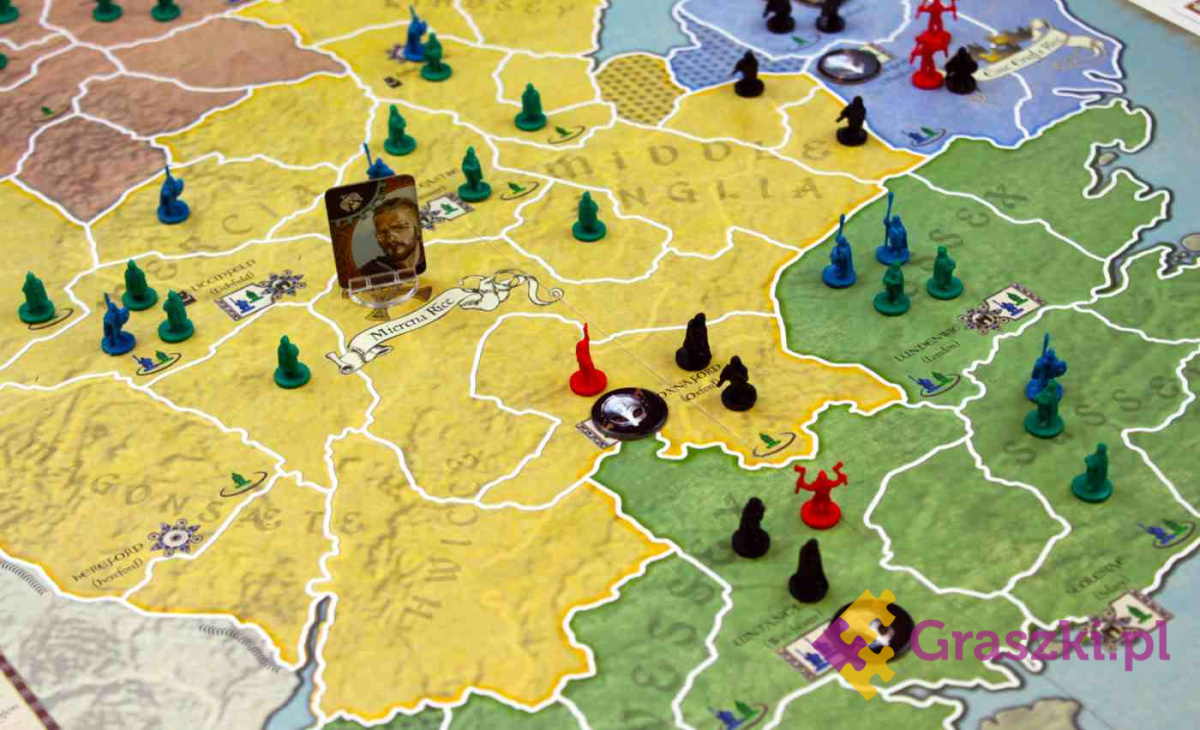 Wikingowie 878: Inwazja na Anglię plansza Wikingowie 878: Inwazja na Anglię plansza