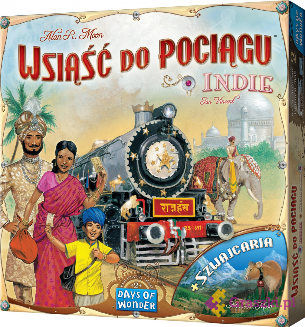 Wsiąść do Pociągu: Indie i Szwajcaria Wsiąść do Pociągu: Indie i Szwajcaria